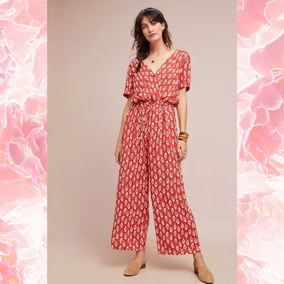 Anthropologie Porridge Antonia Jumpsuit
